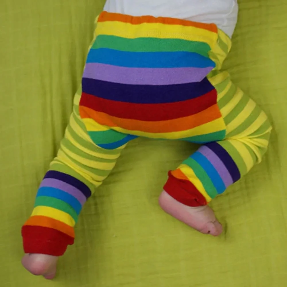 Green Rainbow Leggings by Bambino Land - 3 sizes to choose from